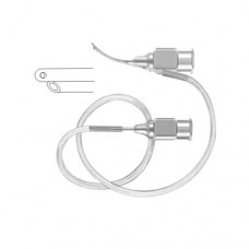 Simcoe (Reversed) Irrigation Aspirating Cannula Stainless Steel, Gauge 23